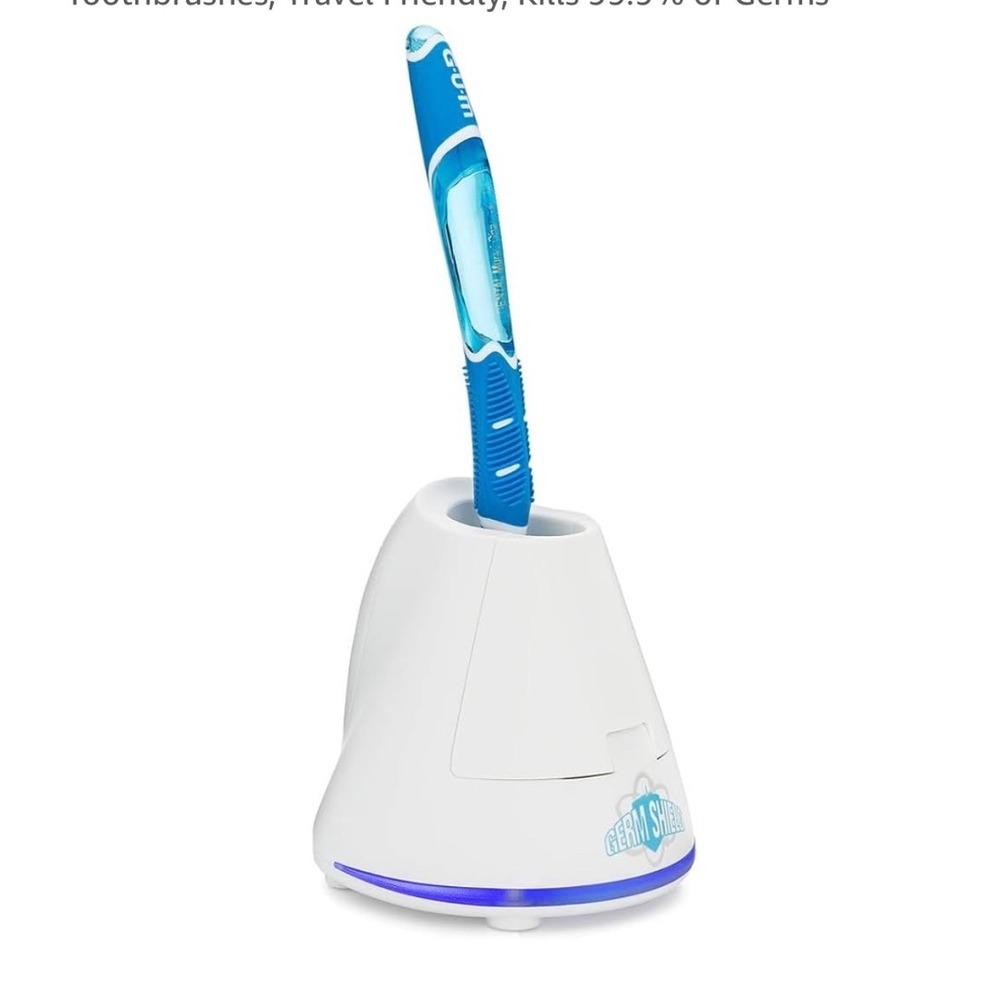 TAO Clean Germ Shield UV toothbrush sanitizer base station,portable NEW